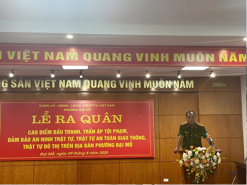 Phường Đại Mỗ ra mắt Ban Chỉ đạo 197, tập trung xử lý vi phạm trật tự giao thông - đô thị ảnh 3