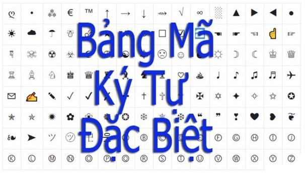 Kí tự đặc biệt - độc đáo và khác lạ Kí tự đặc biệt - độc đáo và khác lạ