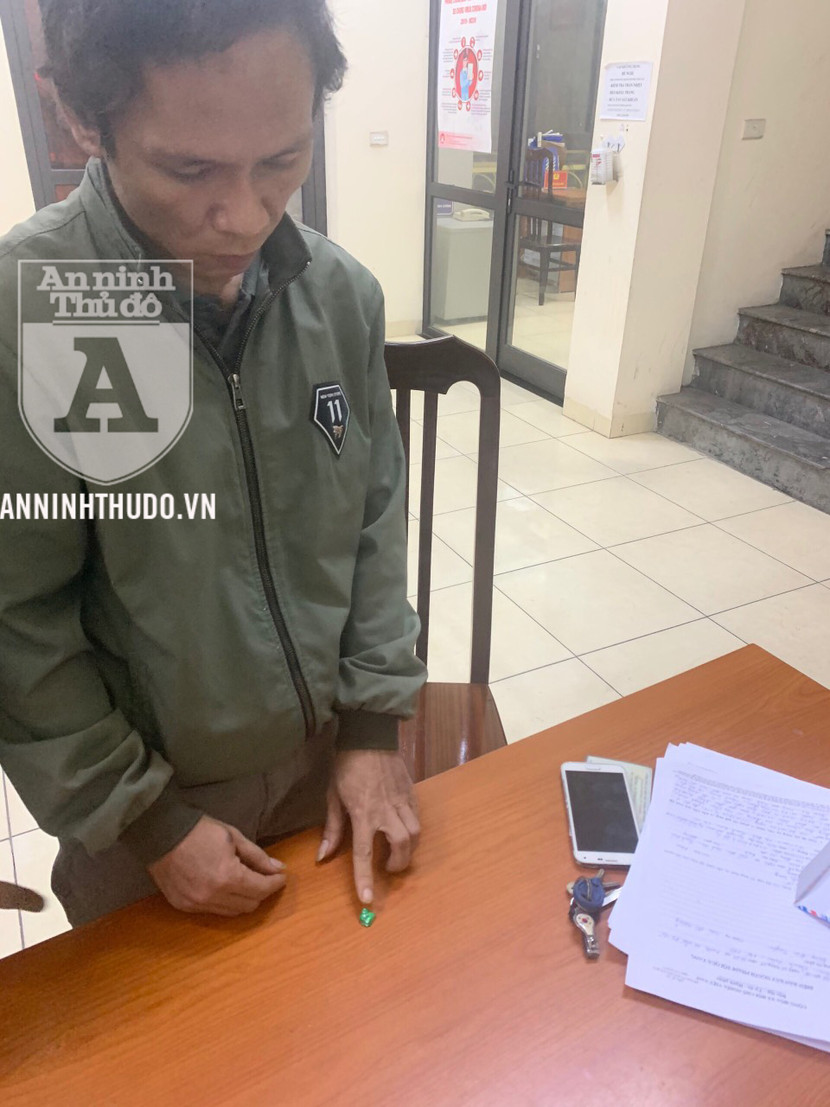 Đối tượng thừa nhận gói nilon của anh ta chứa heroin