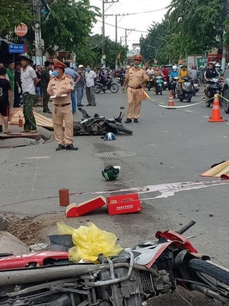 Hiện trường vụ tai nạn Hiện trường vụ tai nạn