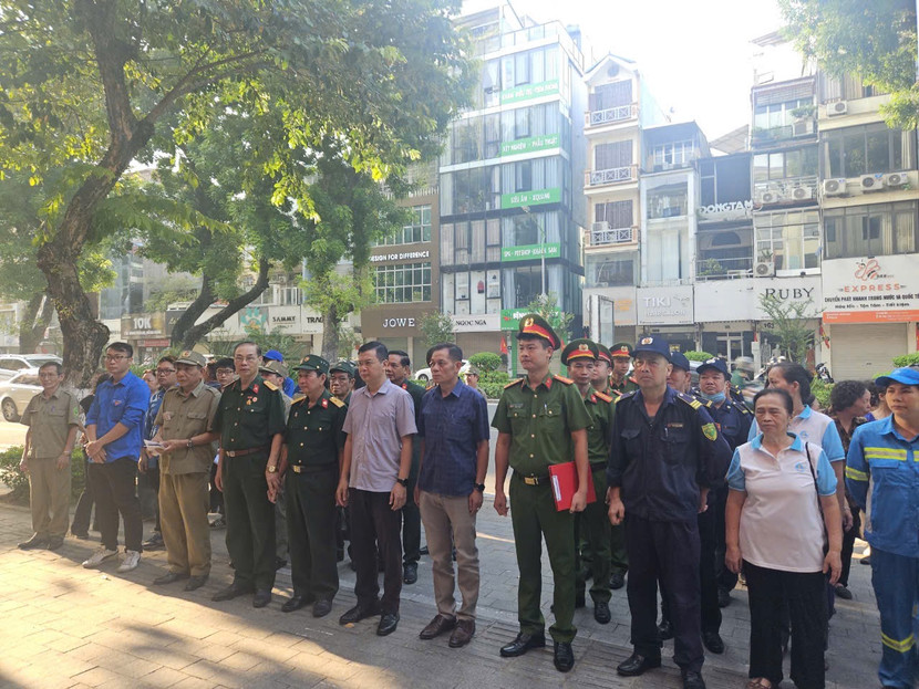 Các lực lượng tham gia đợt cao điểm