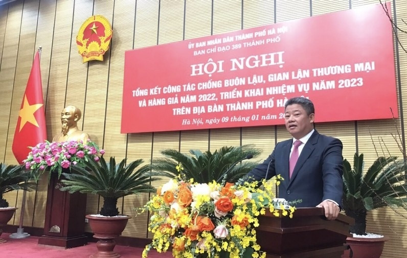 Phó Chủ tịch UBND TP. Hà Nội Nguyễn Mạnh Quyền phát biểu chỉ đạo hội nghị Phó Chủ tịch UBND TP. Hà Nội Nguyễn Mạnh Quyền phát biểu chỉ đạo hội nghị