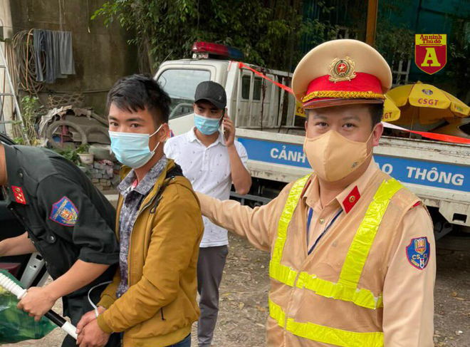 Lực lượng 141 CATP Hà Nội bắt giữ đối tượng vi phạm pháp luật