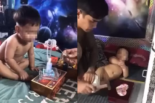Những hình ảnh trong clip đăng tải trên mạng xã hội Những hình ảnh trong clip đăng tải trên mạng xã hội