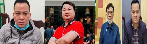 Các đối tượng chính trong vụ án Các đối tượng chính trong vụ án