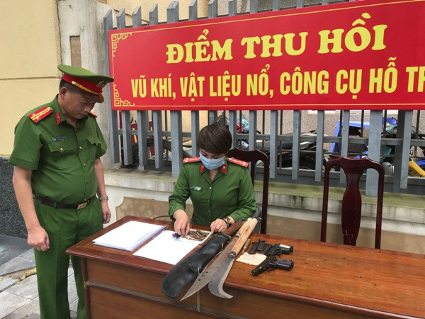 Từ đầu năm 2020 đến nay, CATP Hà Nội thu giữ nhiều VK - VLN - CCHT Từ đầu năm 2020 đến nay, CATP Hà Nội thu giữ nhiều VK - VLN - CCHT