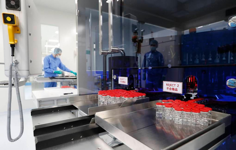 Một cơ sở sản xuất vaccine Sputnik V của Nga Một cơ sở sản xuất vaccine Sputnik V của Nga