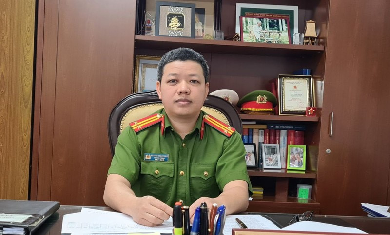 Trung tá Nguyễn Thành Lâm, Trưởng Phòng Cảnh sát Quản lý hành chính về trật tự xã hội, CATP Hà Nội, Trưởng Ban Giám khảo Hội thi Nữ Cảnh sát khu vực tài năng Công an Thủ đô lần thứ Nhất năm 2023 Trung tá Nguyễn Thành Lâm, Trưởng Phòng Cảnh sát Quản lý hành chính về trật tự xã hội, CATP Hà Nội, Trưởng Ban Giám khảo Hội thi Nữ Cảnh sát khu vực tài năng Công an Thủ đô lần thứ Nhất năm 2023