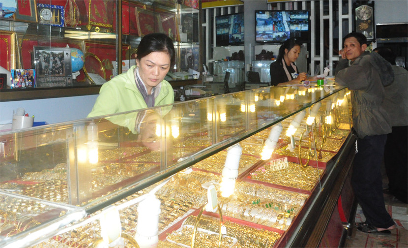 Thị trường vàng trong nước đang trong giai đoạn trầm lắng