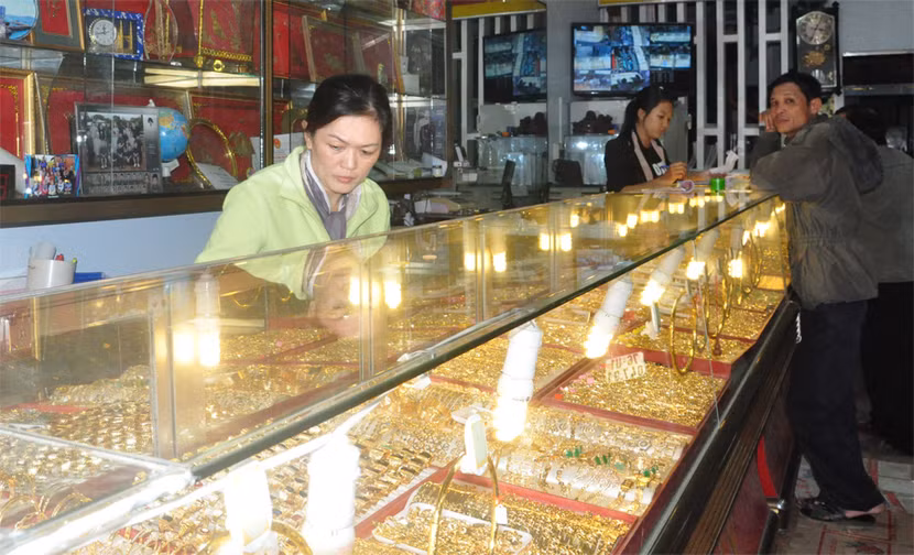 Thị trường vàng trong nước đang trong giai đoạn trầm lắng