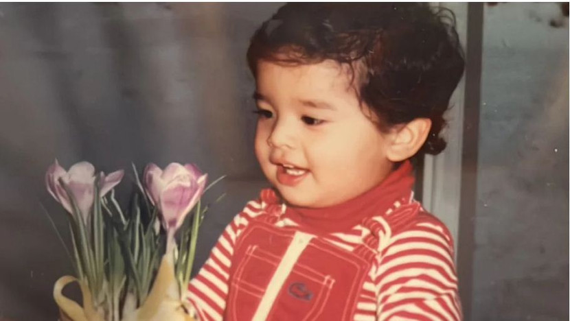 Bức ảnh Scott Lieberman được ba mẹ nuôi chụp tại Mỹ khi anh lên 3 tuổi