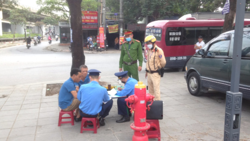 Xử lý vi phạm ngay tại hiện trường
