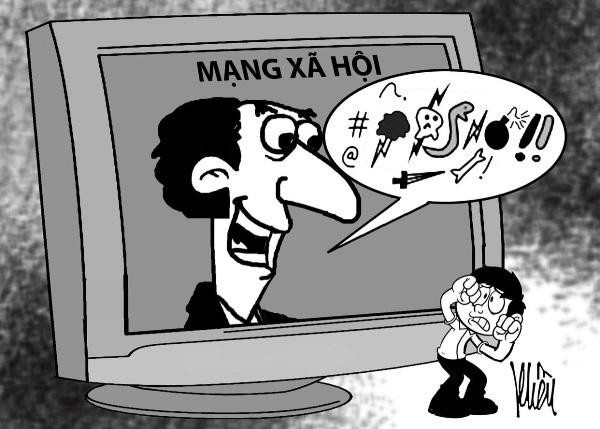 Nói xấu, bôi nhọ người khác trên mạng có thể bị phạt tiền, phạt tù (ảnh minh họa) Nói xấu, bôi nhọ người khác trên mạng có thể bị phạt tiền, phạt tù (ảnh minh họa)