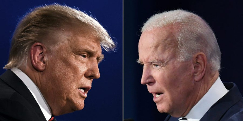 Ông Trump đang xếp sau ứng cử viên đảng Dân chủ Joe Biden trong các cuộc thăm dò gần đây