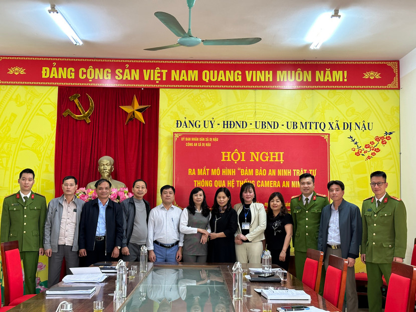 Ra mắt ban chủ nhiệm và mô hình “Đảm bảo an ninh trật tự thông qua hệ thống camera an ninh"
