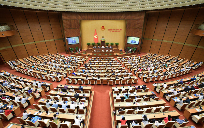 Quang cảnh phiên bế mạc phiên chất vấn và trả lời chất vấn Quang cảnh phiên bế mạc phiên chất vấn và trả lời chất vấn