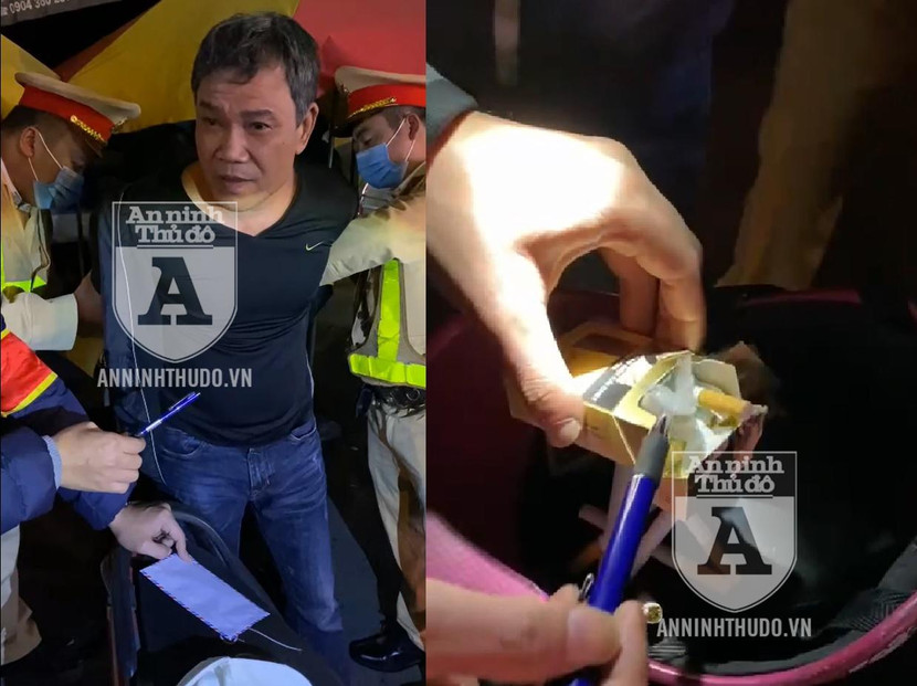 Dù tỏ ra rất "tự tin" song đối tượng vẫn bị lộ hành vi phạm pháp