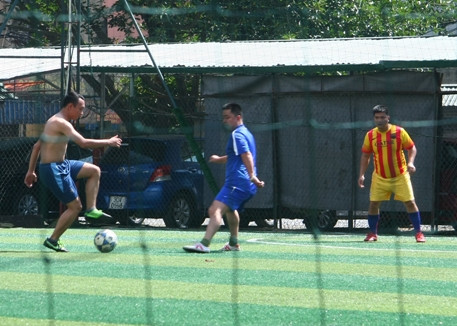 Sôi nổi trận cầu lực lượng Cảnh sát trật tự CAQ Hai Bà Trưng ảnh 5