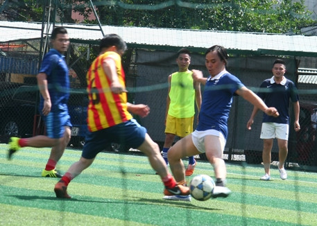 Sôi nổi trận cầu lực lượng Cảnh sát trật tự CAQ Hai Bà Trưng ảnh 4