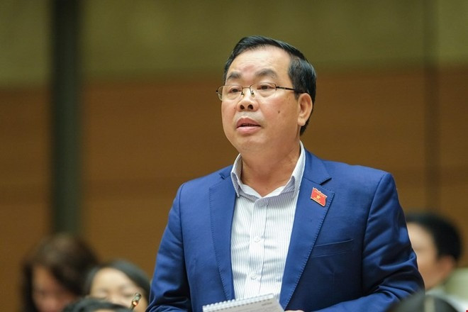 Đại biểu Quốc hội Nguyễn Quang Huân, Ủy viên Ủy ban Khoa học, Công nghệ và Môi trường của Quốc hội