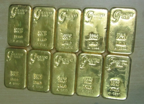 Xách hàng chục cân vàng như mớ rau ảnh 1