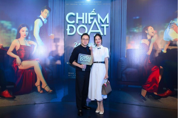 Vợ chồng đạo diễn Victor Vũ và Đinh Ngọc Diệp