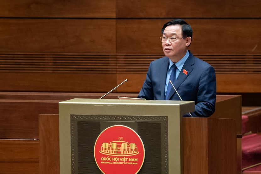 Chủ tịch Quốc hội Vương Đình Huệ phát biểu kết luận về phiên chất vấn