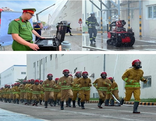 Công an Hà Nội và lực lượng chữa cháy cơ sở phối hợp thực tập phương án hiệp đồng chữa cháy, cứu hộ, cứu nạn Công an Hà Nội và lực lượng chữa cháy cơ sở phối hợp thực tập phương án hiệp đồng chữa cháy, cứu hộ, cứu nạn