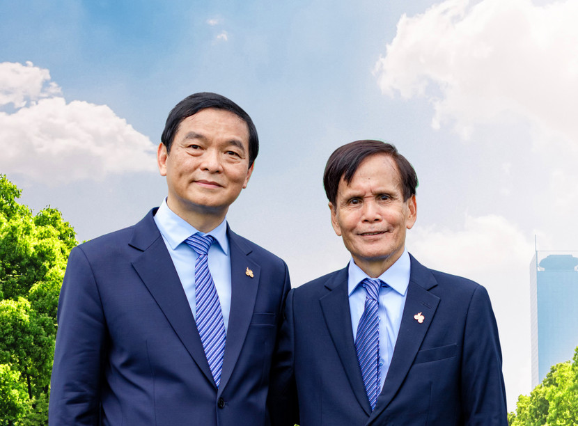 Ông Lê Viết Hải (trái) và ông Nguyễn Công Phú (phải). Ảnh: HBC. Ông Lê Viết Hải (trái) và ông Nguyễn Công Phú (phải). Ảnh: HBC.