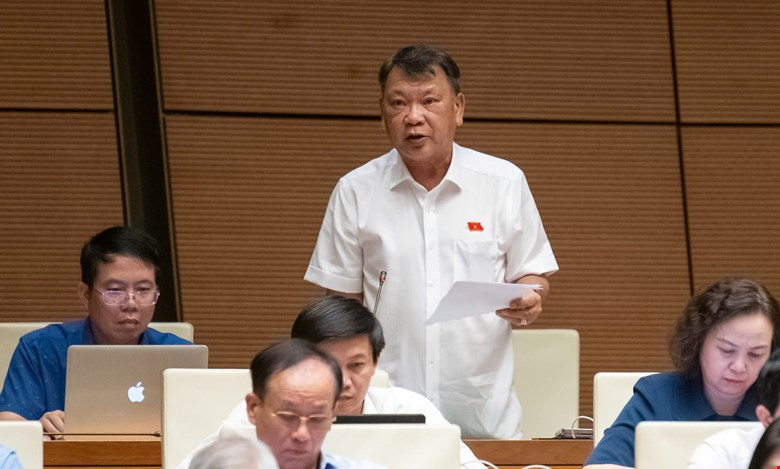 Đại biểu Nguyễn Tạo (đoàn Lâm Đồng) phát biểu thảo luận Đại biểu Nguyễn Tạo (đoàn Lâm Đồng) phát biểu thảo luận