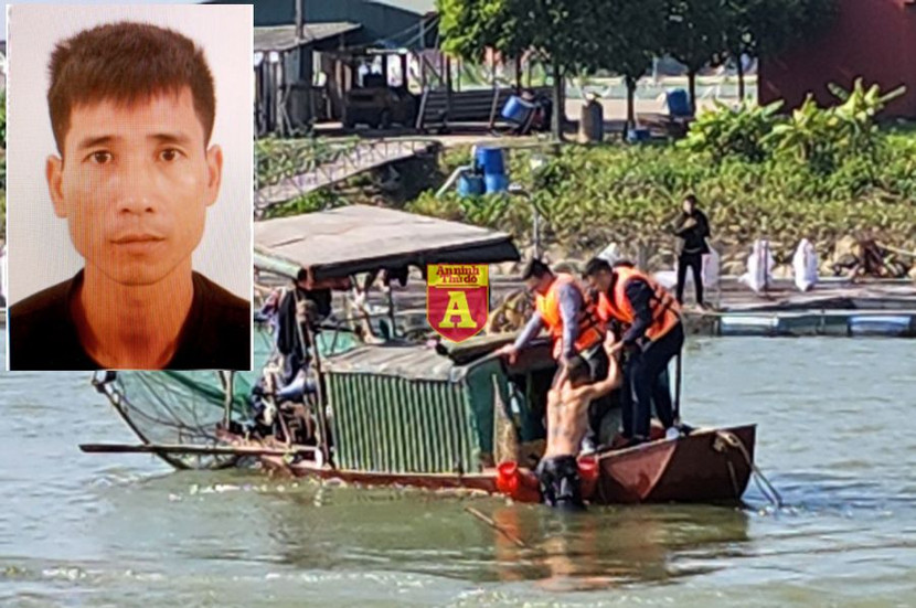 Thuyết phục và vây bắt đối tượng Trịnh Xuân Thành trên sông