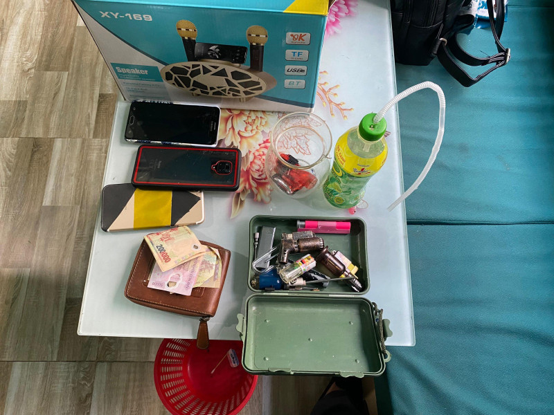 Tang vật bị cơ quan Công an thu giữ