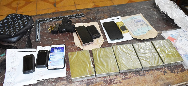 Tang vật cơ quan Công an thu giữ