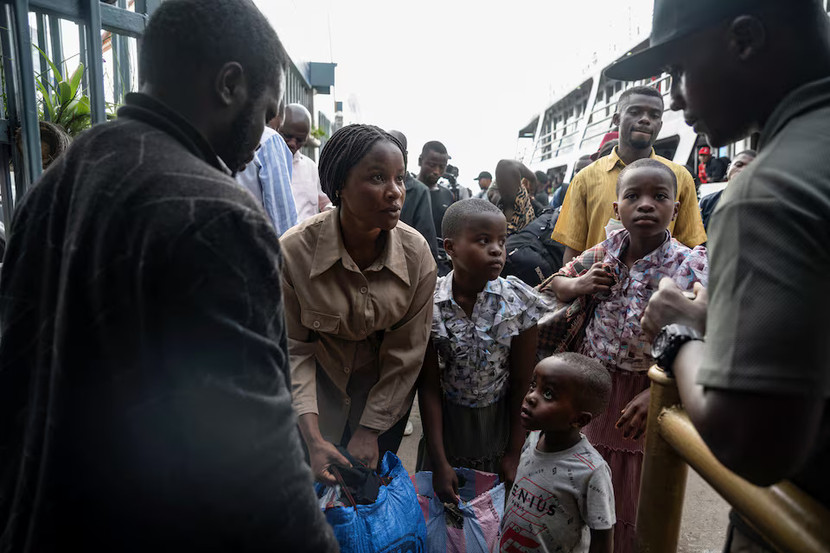 Một trạm kiểm soát an ninh của phiến quân M23 tại Goma, tỉnh Bắc Kivu, Cộng hòa Dân chủ Congo hôm 18-2-2025 Một trạm kiểm soát an ninh của phiến quân M23 tại Goma, tỉnh Bắc Kivu, Cộng hòa Dân chủ Congo hôm 18-2-2025