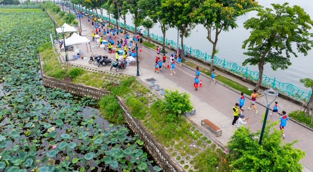 Những hình ảnh đẹp của giải chạy Những hình ảnh đẹp của giải chạy