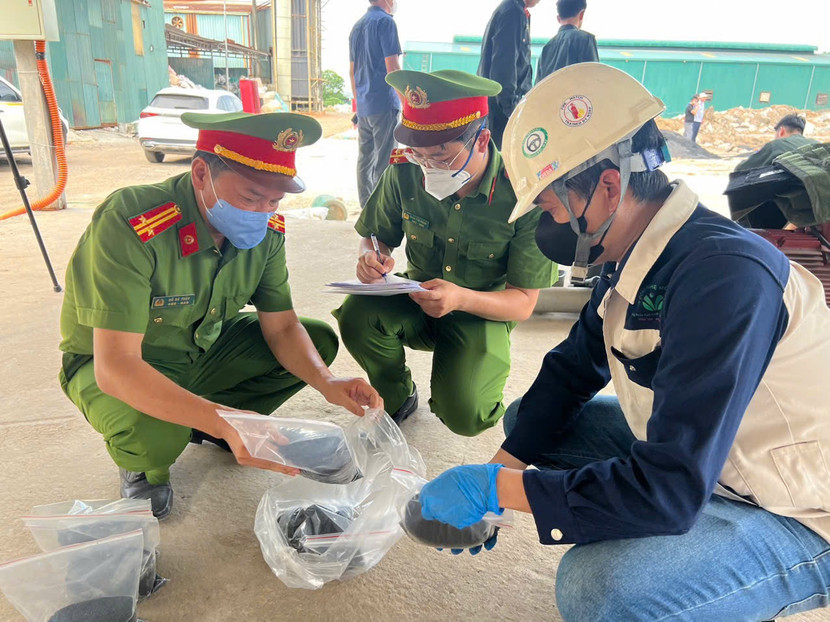 Đánh giá kỹ các mẫu vật tại hiện trường