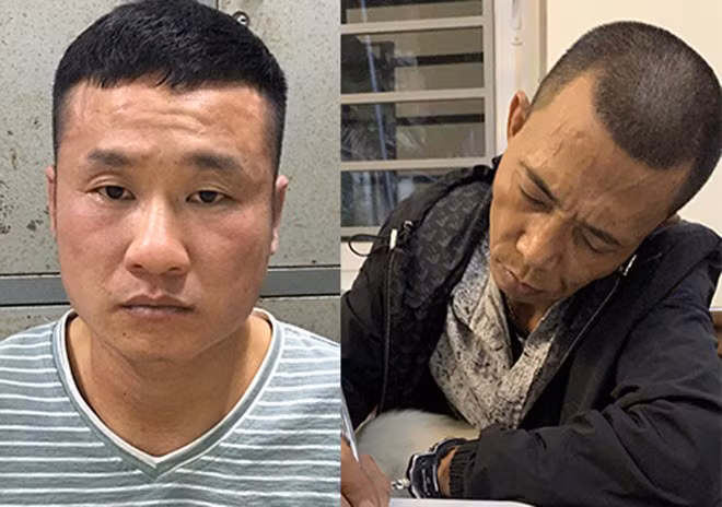 Các đối tượng phạm tội về ma túy bị Công an Hà Nội bắt giữ