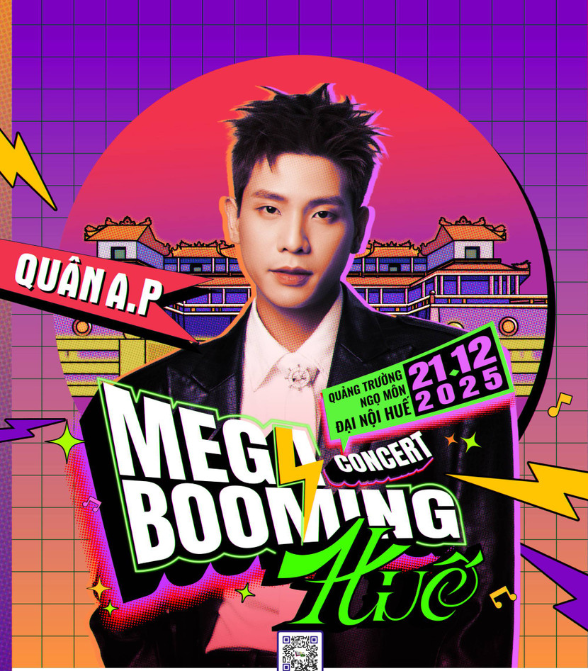 Quân A.P tiếp tục xuất hiện trong dàn nghệ sĩ của Mega Booming Day 2 Quân A.P tiếp tục xuất hiện trong dàn nghệ sĩ của Mega Booming Day 2