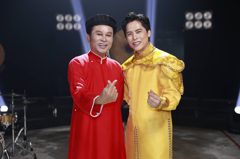 NSND Hữu Quốc dành nhiều lời khen cho ca sĩ Minh Sang khi cộng tác cùng trong MV “Rực sáng sức trẻ Việt Nam”