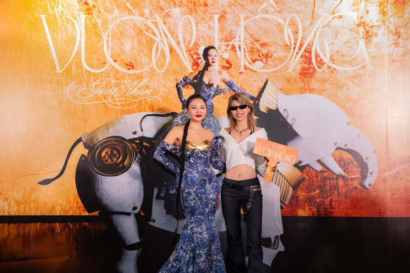 Đồng Ánh Quỳnh &quot;rất ngầu&quot; khi đến chúc mừng đồng nghiệp