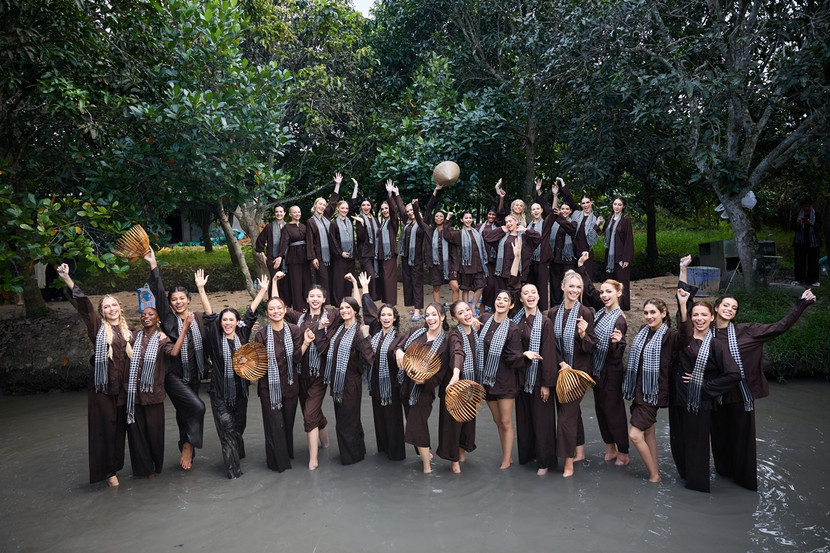 Theo lịch trình, trong những ngày tiếp theo, các người đẹp sẽ tiếp tục hành trình đến vùng đất xinh đẹp Vũng Tàu (TP.HCM) và Tây Ninh