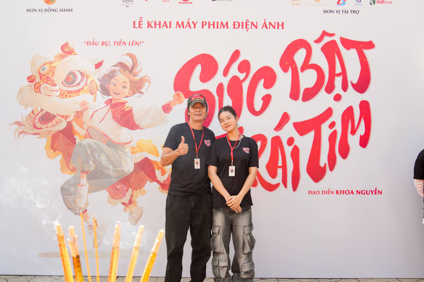 NSUT Võ Hoài Nam và con gái cùng tham gia dự án "Sức bật trái tim"