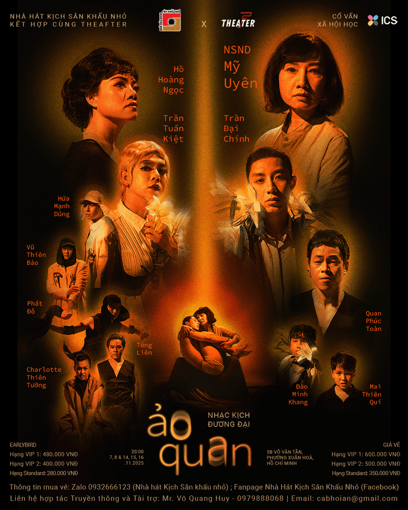 &quot;Ảo quan&quot; là tác phẩm nhạc kịch đương đại mới nhất do nghệ sĩ Chinh Ba chắp bút và đạo diễn