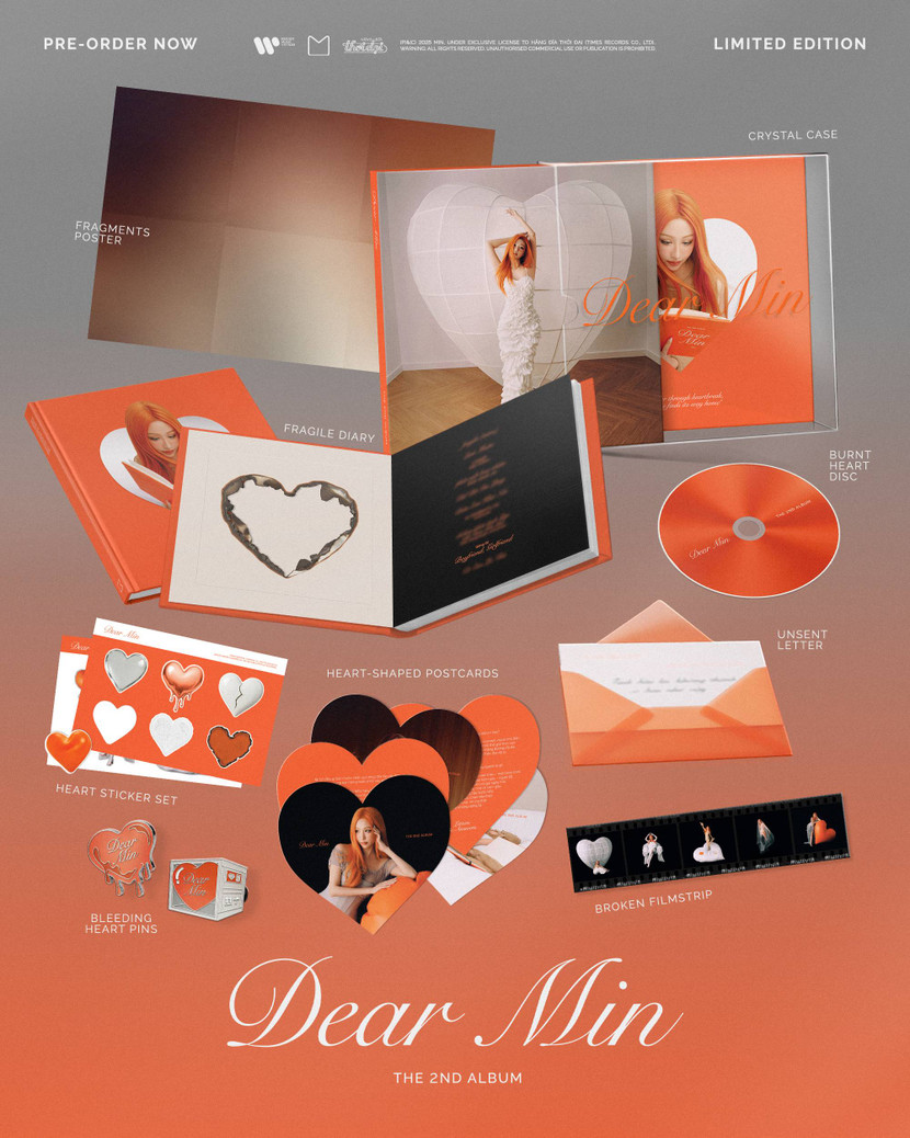 Min giới thiệu lbum phòng thu thứ 2 sau 3 năm Min giới thiệu lbum phòng thu thứ 2 sau 3 năm