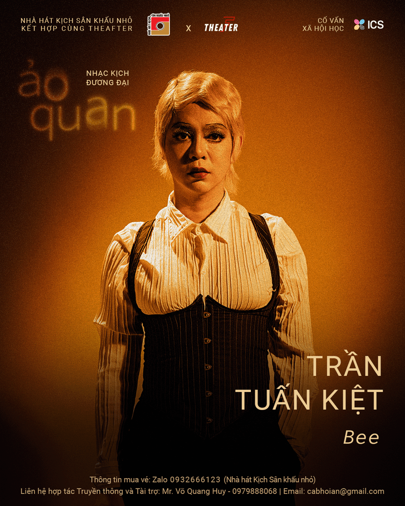 Diễn viên Trần Tuấn Kiệt trong nhạc kịch &quot;Ảo quan&quot;