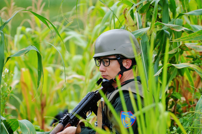 Đinh Tiến Đạt trong chương trình &quot;Chiến sĩ quả cảm&quot;