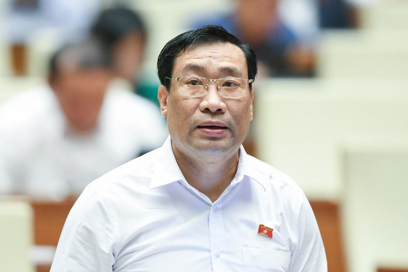 Đại biểu Thạch Phước Bình (đoàn Trà Vinh) phát biểu thảo luận