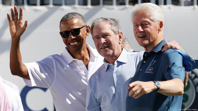 Buổi lễ không chỉ có sự tham dự của các cựu Tổng thống mà còn có các nghị sĩ, quan chức quân đội, chính khách và người nổi tiếng Buổi lễ không chỉ có sự tham dự của các cựu Tổng thống mà còn có các nghị sĩ, quan chức quân đội, chính khách và người nổi tiếng