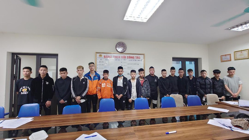 Số đối tượng tham gia vụ ẩu đả manh động, tối 19-3 Số đối tượng tham gia vụ ẩu đả manh động, tối 19-3