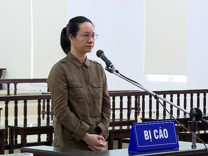 Bị cáo Ngụy Thị Khanh Bị cáo Ngụy Thị Khanh